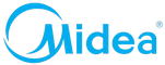 Логотип фирмы Midea в Волжске